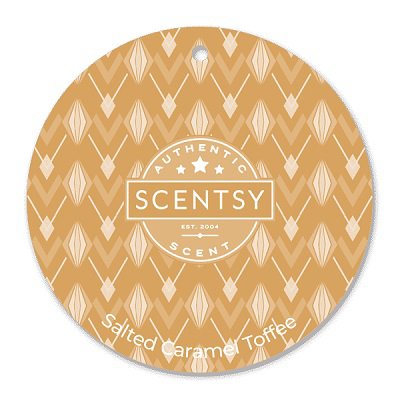 Salted Caramel Toffee Scentsy Scent Circle