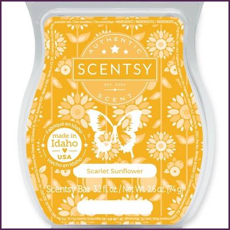 Scarlet Sunflower Scentsy Bar Melts