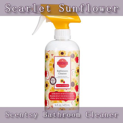 Scarlet Sunflower Scentsy Bathroom Cleaner