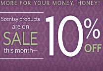 Scentsy August 10% Off Sale and Transition Starter Kit Promotion