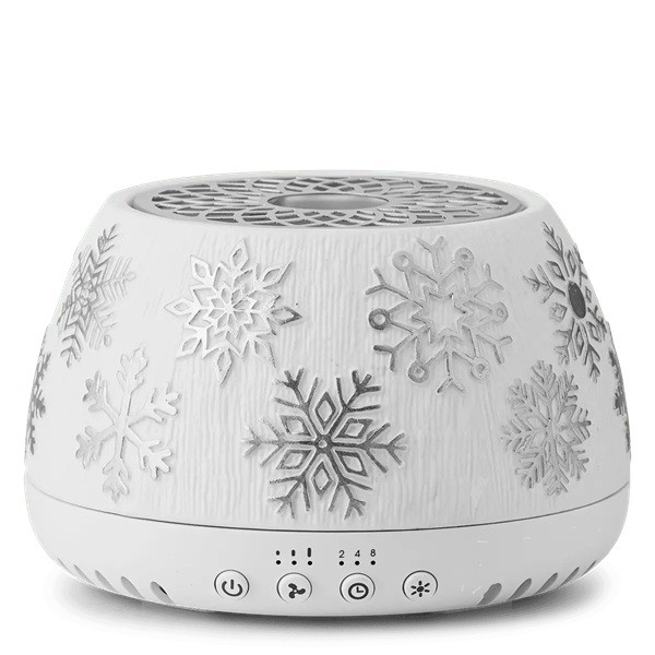 Scentsy Air Quad Silver Snowflake