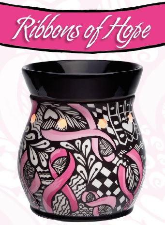 Scentsy Breast Cancer Warmer - Ribbons of Hope Scentsy Breast Cancer Warmer - Ribbons of Hope