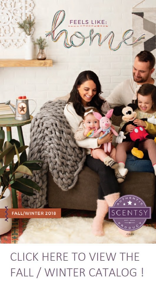 Scentsy Fall and Winter 2018 Canadian Catalog