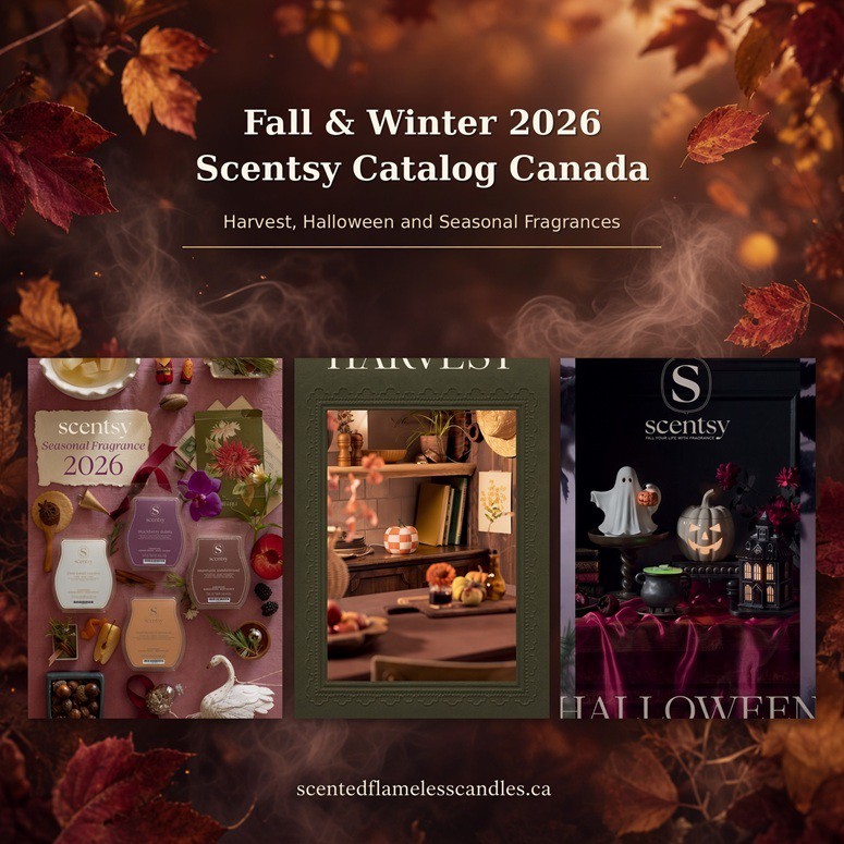 Fall and Winter 2026 Scentsy Catalog - Canada