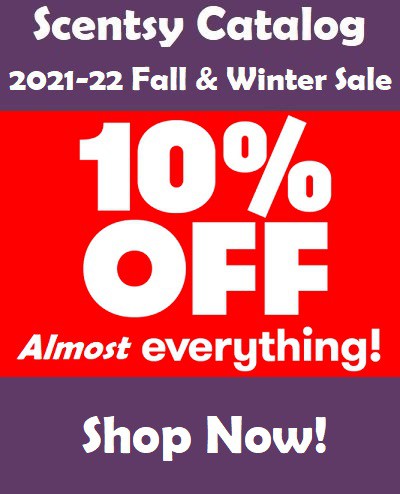 Scentsy Fall and Winter 2021-22 Catalog Sale