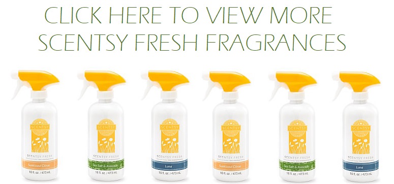 Scentsy Fresh Fabric Sprays