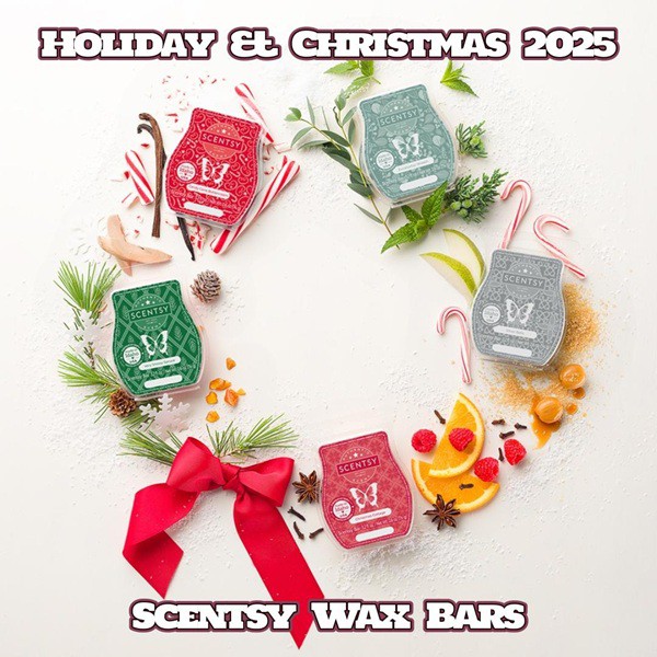 Holiday Scentsy Bars Collection 2025