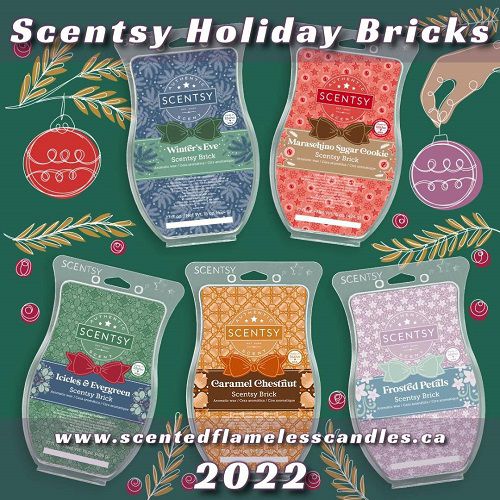 Scentsy Holiday Bricks 2022