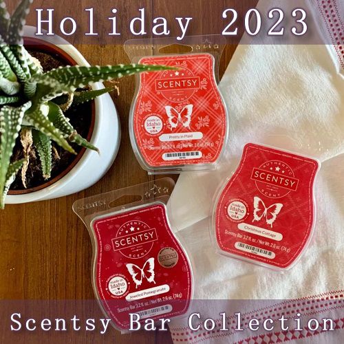 Holiday Scentsy Bars Collection 2023