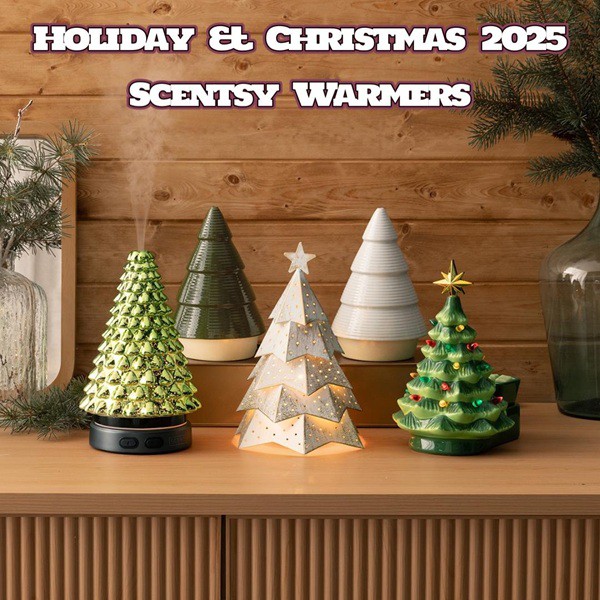 Scentsy 2025 Holiday & Christmas Warmers