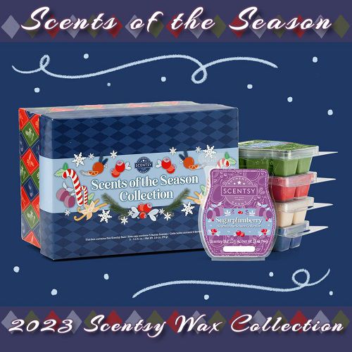 Scentsy Scents of the Season Wax Collection 2023