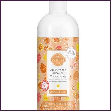 Sunkissed Citrus All-Purpose Scentsy Cleaner Stock