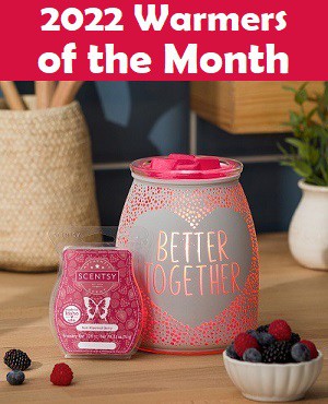 Scentsy Warmers of the Month 2022