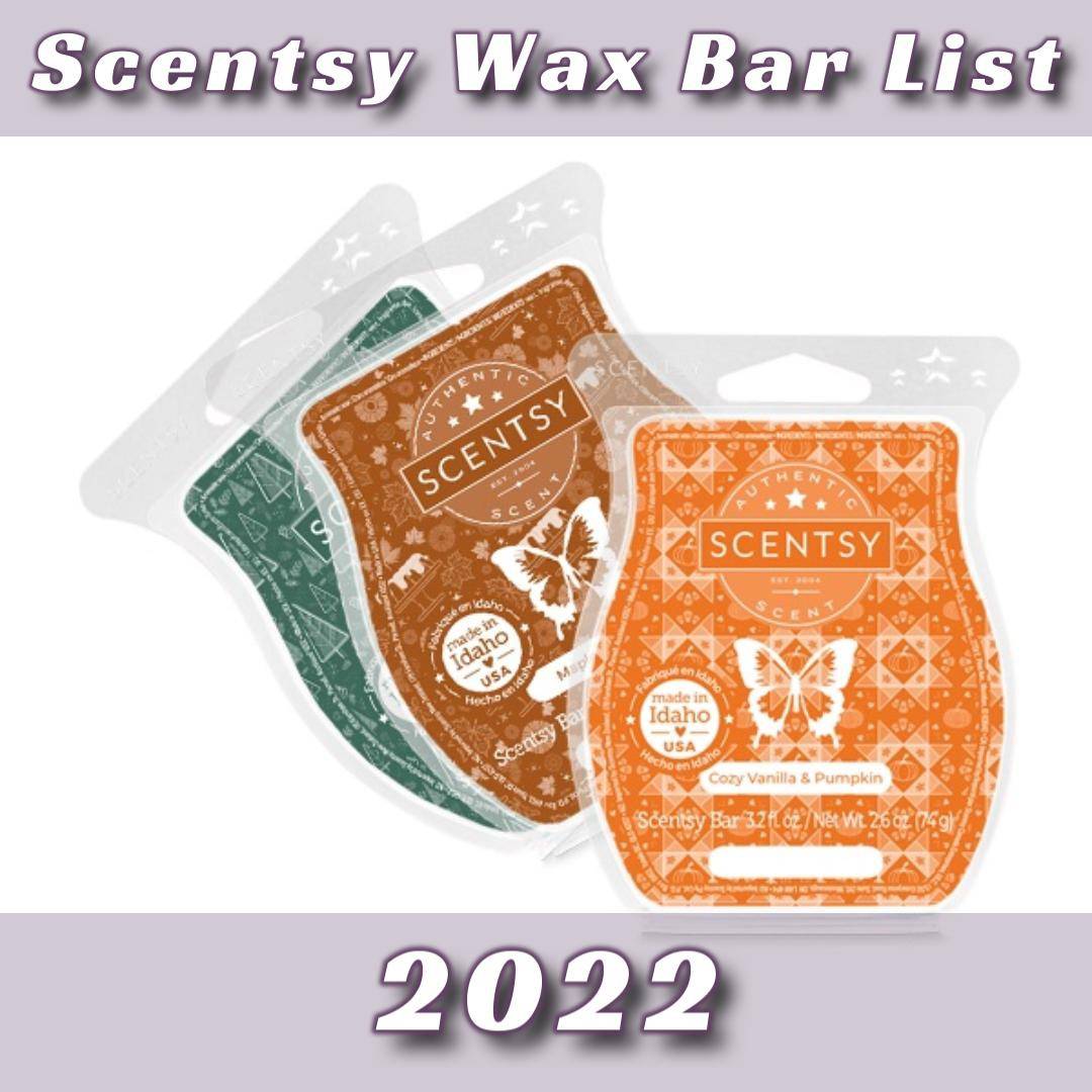 Scentsy Wax Bars List
