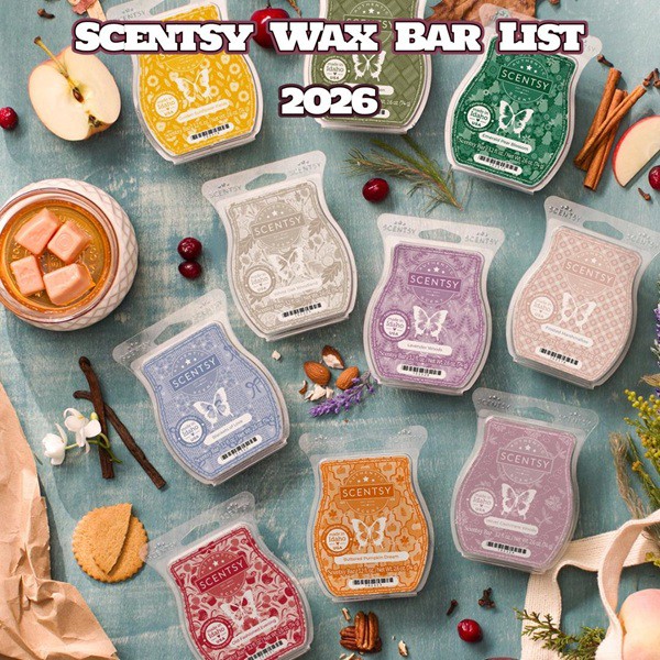 Scentsy Wax Bars List