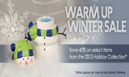 Scentsy Winter Sale 2013 - Save up To 40% Off Holiday Items