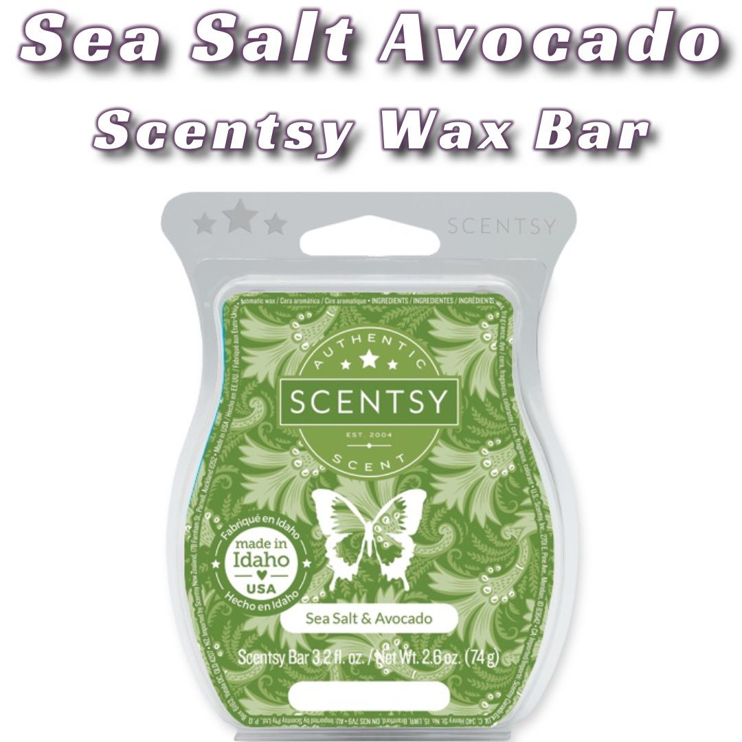 Sea Salt and Avocado Scentsy Bar