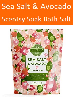Sea Salt Avocado Scentsy Soak Bath Salt