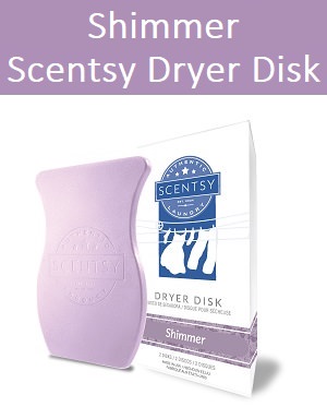 Shimmer Scentsy Dryer Disk