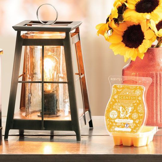 Shining Light Scentsy Warmer With Bar