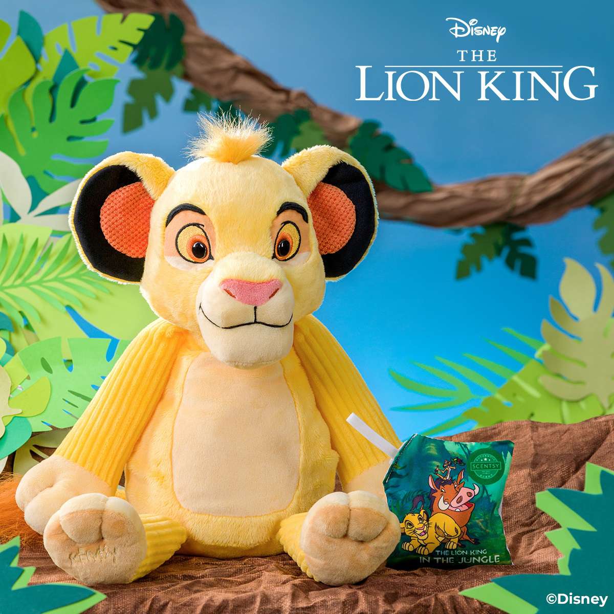 Simba Scentsy Buddy | The Lion King Disney Collection | Tanya Charette