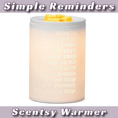 Simple Reminders Scentsy Warmer | Stock