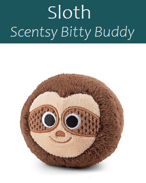 Sloth Scentsy Bitty Buddy