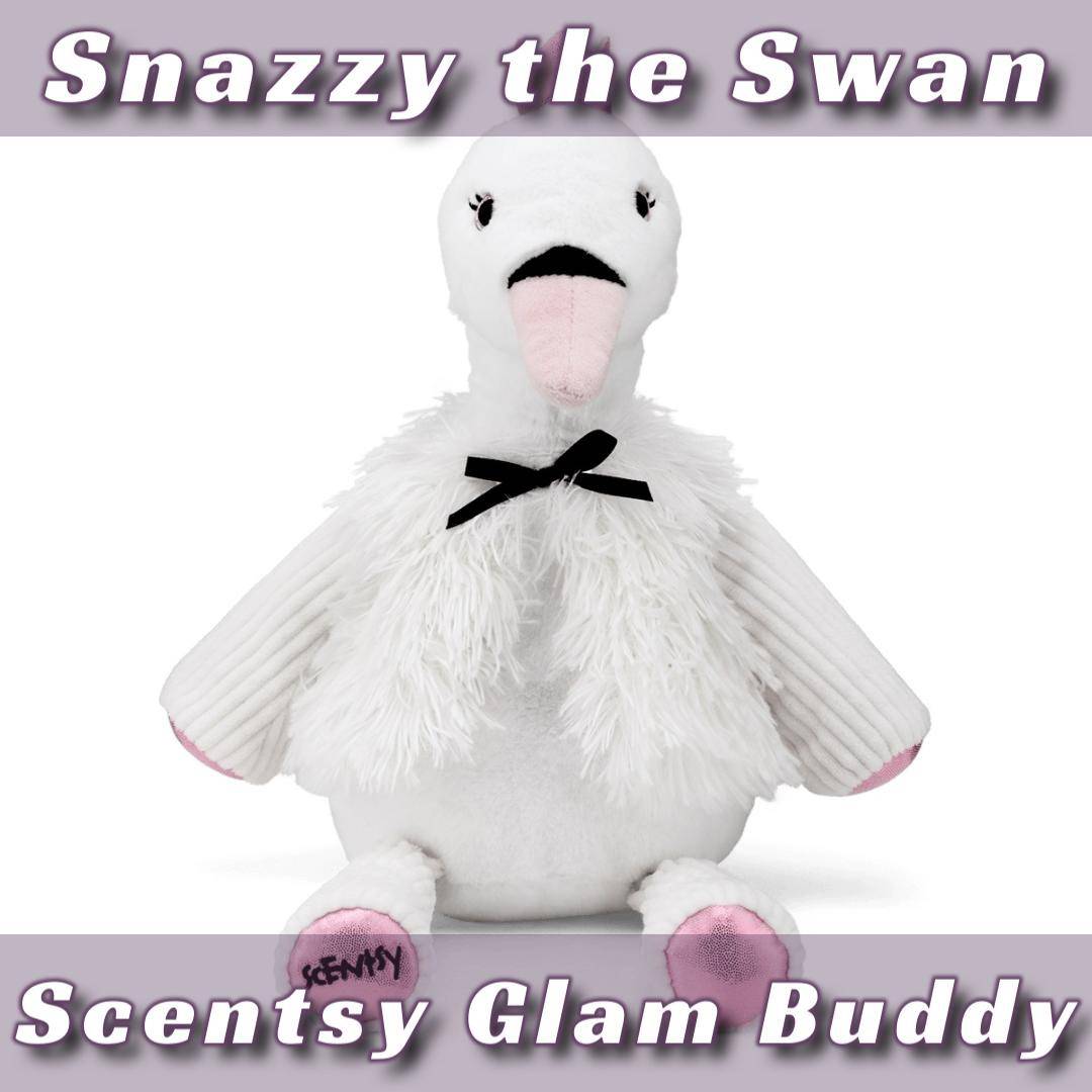 Snazzy the Swan Scentsy Buddy | Front Stock
