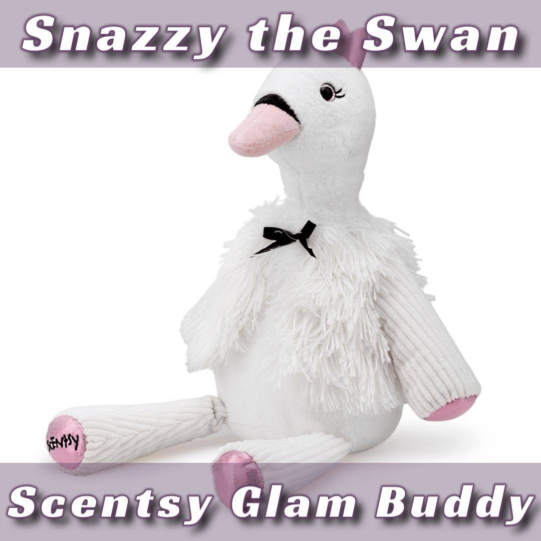 Snazzy the Swan Scentsy Glam Buddy