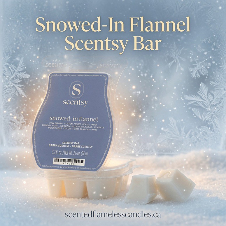 Snowed-In Flannel Scentsy Bar Snowed-In Flannel Scentsy Bar