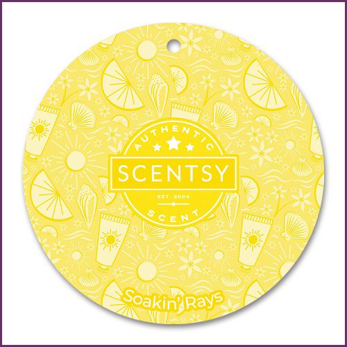 Soakin' Rays Scentsy Scent Circle