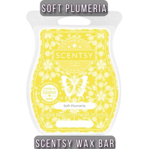 Soft Plumeria Scentsy Bar