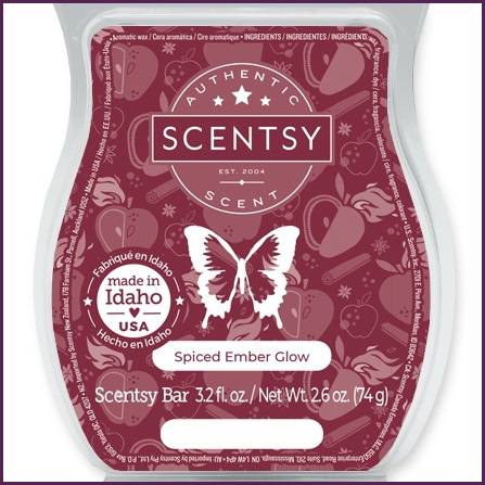 Spiced Ember Glow Scentsy Bar Melts