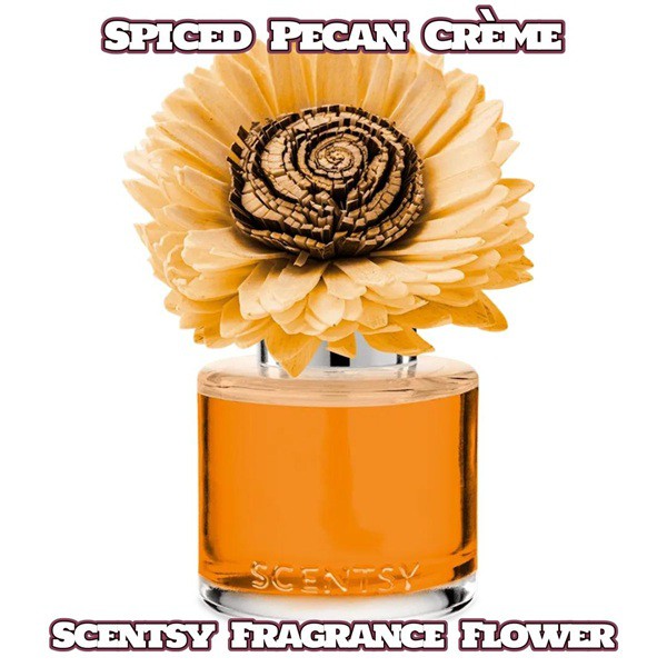 Spiced Pecan Crème Scentsy Fragrance Flower