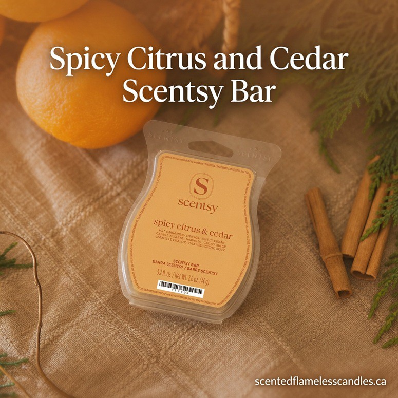 Spicy Citrus and Cedar Scentsy Bar Spicy Citrus and Cedar Scentsy Bar