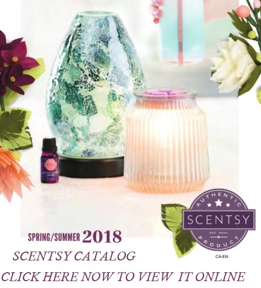 Scentsy Spring and Summer 2018 Canadian Catalog