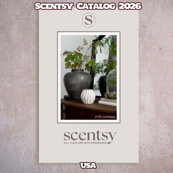 Spring and Summer 2026 Scentsy Flip Catalog - U.S.A
