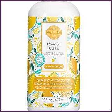 Squeeze The Day Scentsy Counter Cleaner Middle