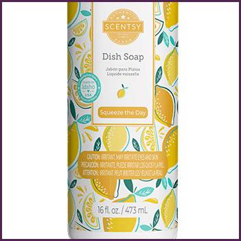 Squeeze The Day Scentsy Dish Soap Middle