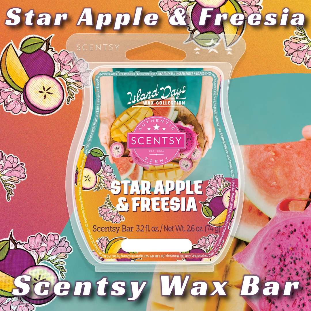 Star Apple and Freesia Scentsy Bar