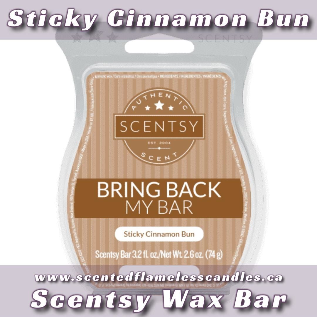 Sticky Cinnamon Bun Scentsy Wax Bar