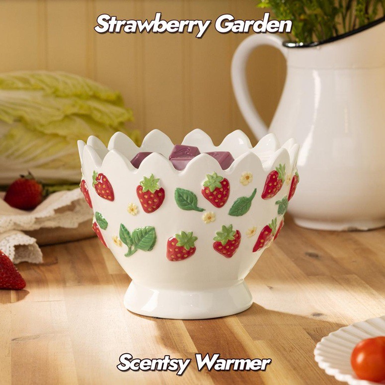 Strawberry Garden Scentsy Warmer