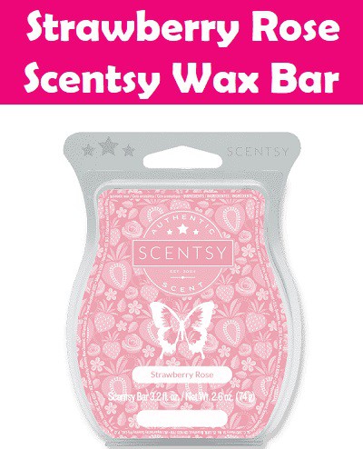 Strawberry Rose Scentsy Bar
