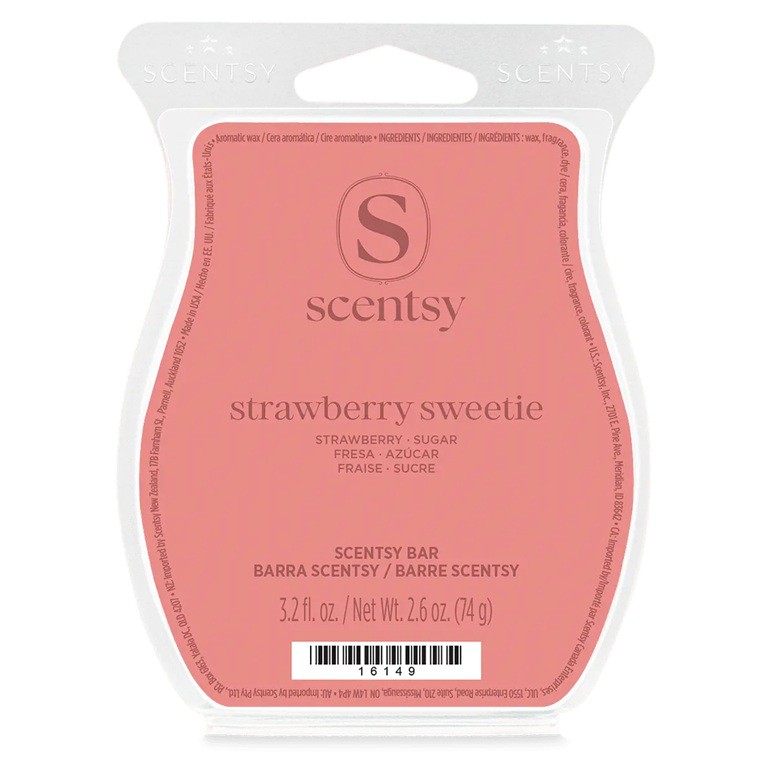 Strawberry Sweetie Scentsy Bar | Happiness Blooms Collection