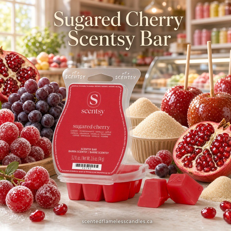 Sugared Cherry Scentsy Bar Sugared Cherry Scentsy Bar