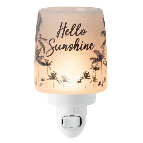 Summertime Scentsy Mini Warmer | Lit Summertime Scentsy Mini Warmer | Lit