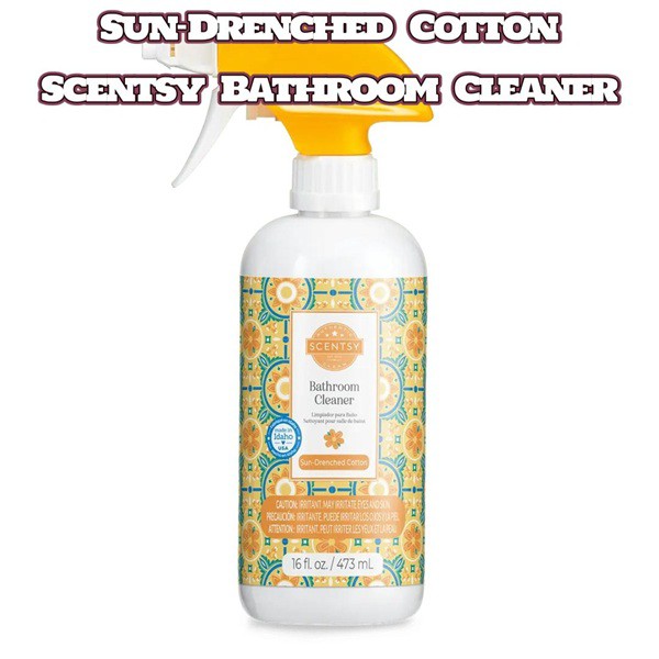 Sun-Drenched Cotton Scentsy Bathroom Cleaner