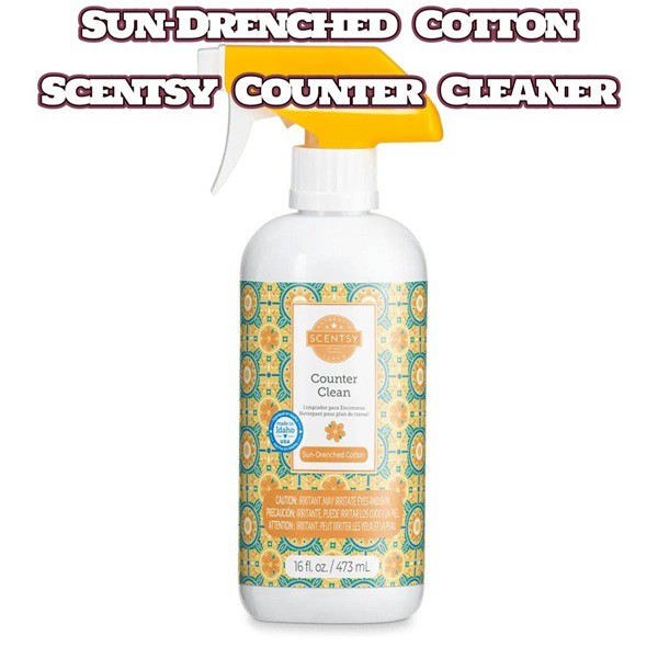 Sun-Drenched Cotton Scentsy Counter Cleaner