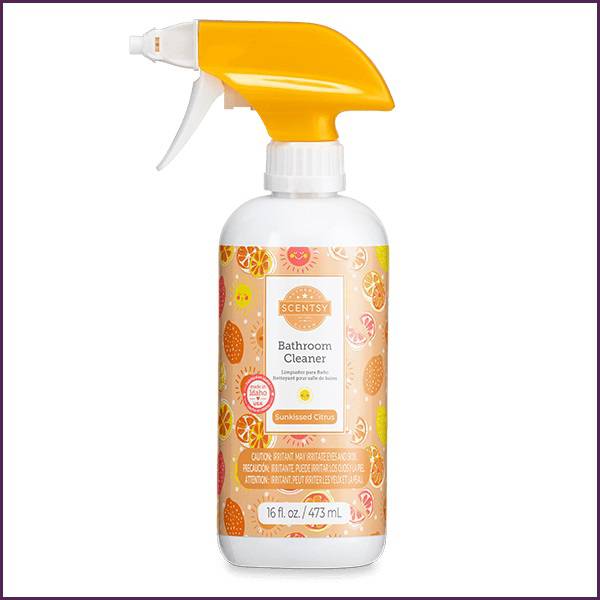 Sunkissed Citrus Scentsy Bathroom Cleaner Tanya Charette