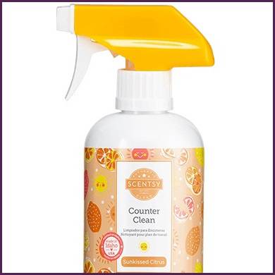 Sunkissed Citrus Scentsy Counter Cleaner Top Sunkissed Citrus Scentsy Counter Cleaner Top